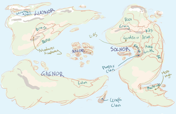 Map of LaRaGa