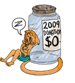 2009 donations: $0