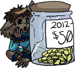 2012 donations: $50