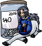 2016 donations: $40